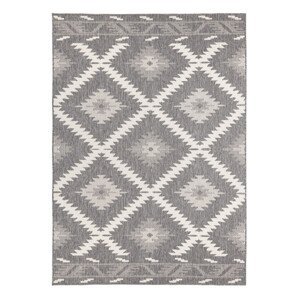 Kusový koberec Twin Supreme 103428 Malibu grey creme – na ven i na doma - 80x150 cm NORTHRUGS - Hanse Home koberce