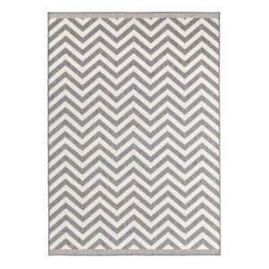 Kusový koberec Twin Supreme 103432 Palma grey creme – na ven i na doma - 80x150 cm NORTHRUGS - Hanse Home koberce