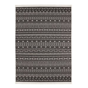 Kusový koberec Twin Supreme 103438 Kuba black creme – na ven i na doma - 80x350 cm NORTHRUGS - Hanse Home koberce