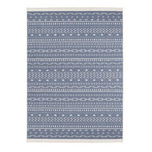 Kusový koberec Twin Supreme 103439 Kuba blue creme – na ven i na doma - 80x250 cm NORTHRUGS - Hanse Home koberce