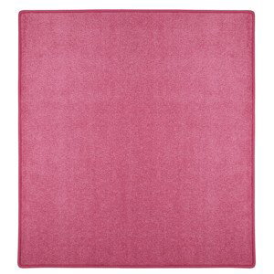 Kusový koberec Eton růžový 11 čtverec - 300x300 cm Vopi koberce