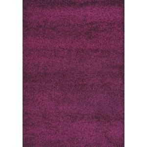 Kusový Koberec Shaggy Plus Purple 957 - 60x115 cm Medipa (Merinos) koberce