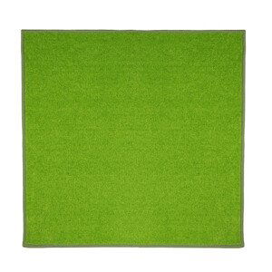 Kusový koberec Eton zelený 41 čtverec - 80x80 cm Vopi koberce