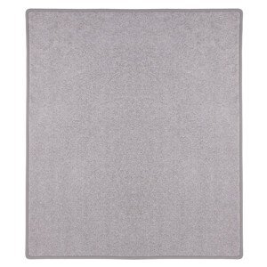Kusový koberec Eton šedý 73 čtverec - 80x80 cm Vopi koberce