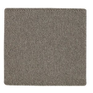 Kusový koberec Nature tmavě béžový čtverec - 60x60 cm Vopi koberce