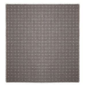 Kusový koberec Udinese hnědý čtverec - 150x150 cm Condor Carpets