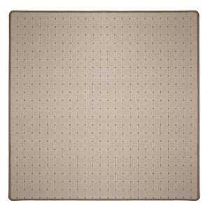 Kusový koberec Udinese béžový new čtverec - 100x100 cm Condor Carpets
