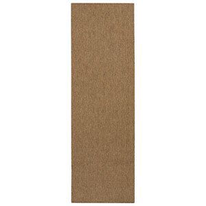 Běhoun Nature 103530 Hnědý - 80x350 cm BT Carpet - Hanse Home koberce