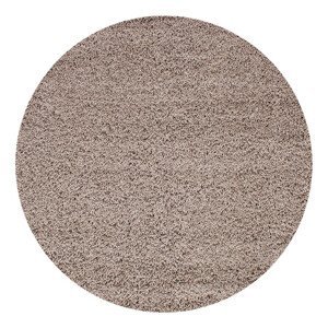 Kusový koberec Dream Shaggy 4000 beige kruh - 80x80 (průměr) kruh cm Ayyildiz koberce