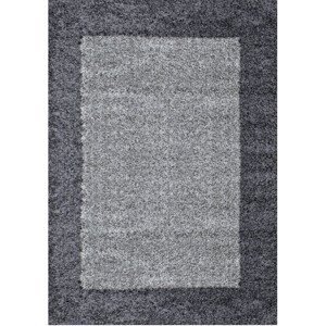 Kusový koberec Life Shaggy 1503 grey - 80x150 cm Ayyildiz koberce