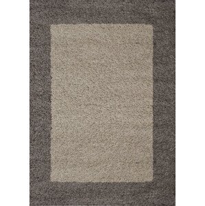 Kusový koberec Life Shaggy 1503 taupe - 60x110 cm Ayyildiz koberce