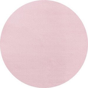 Kusový koberec Fancy 103010 Rosa - sv. růžový kruh - 133x133 (průměr) kruh cm Hanse Home Collection koberce