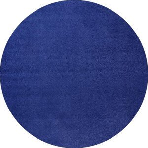 Kusový koberec Fancy 103007 Blau - modrý kruh - 200x200 (průměr) kruh cm Hanse Home Collection koberce