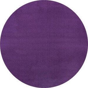 Kusový koberec Fancy 103005 Lila - fialový kruh - 200x200 (průměr) kruh cm Hanse Home Collection koberce