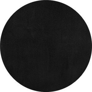 Kusový koberec Fancy 103004 Schwarz - černý kruh - 200x200 (průměr) kruh cm Hanse Home Collection koberce