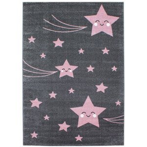Dětský kusový koberec Kids 610 pink - 160x230 cm Ayyildiz koberce