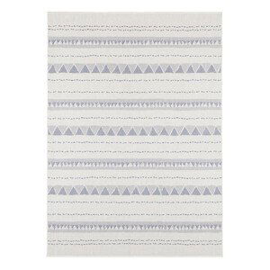 Kusový koberec Twin Supreme 103752 Bahamas Cream/Blue – na ven i na doma - 80x350 cm NORTHRUGS - Hanse Home koberce