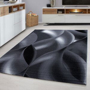 Kusový koberec Plus 8008 black - 160x230 cm Ayyildiz koberce