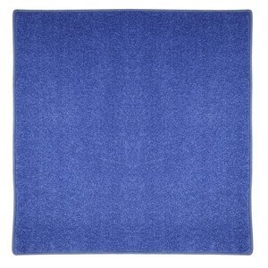 Kusový koberec Eton modrý 82 čtverec - 150x150 cm Vopi koberce