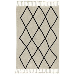 Přírodní koberec, ručně tkaný Bereber Beige - 140x200 cm Lorena Canals koberce
