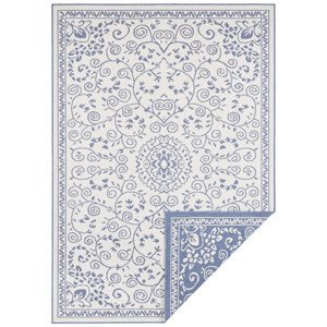 Kusový koberec Twin Supreme 103867 Leyte Blue/Cream – na ven i na doma - 80x150 cm NORTHRUGS - Hanse Home koberce