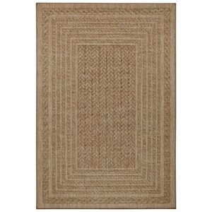 Kusový koberec Forest 103992 Beige/Brown – na ven i na doma - 80x150 cm NORTHRUGS - Hanse Home koberce