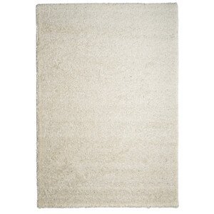 Kusový koberec Efor Shaggy 2137 Cream - 80x150 cm Mono Carpet