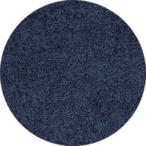 Kusový koberec Life Shaggy 1500 navy kruh - 120x120 (průměr) kruh cm Ayyildiz koberce