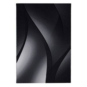 Kusový koberec Plus 8010 black - 80x150 cm Ayyildiz koberce