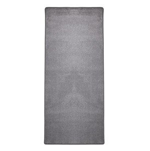 Běhoun na míru Apollo Soft šedý - šíře 40 cm Vopi koberce