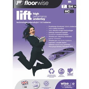 Podložka pod koberec Floorwise Lift - Rozměr na míru, šíře 137 cm cm Floorwise