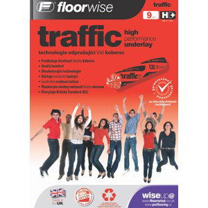 Podložka pod koberec Floorwise Traffic - 137x1100 (role 15 m2) cm Floorwise