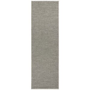 Běhoun Nature 104269 Grey/Anthracite - 80x450 cm BT Carpet - Hanse Home koberce