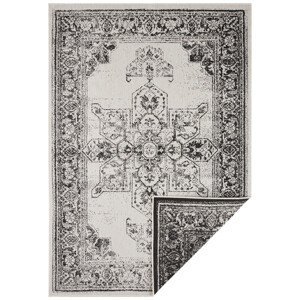 Kusový koberec Twin Supreme 104137 Black/Cream – na ven i na doma - 120x170 cm NORTHRUGS - Hanse Home koberce
