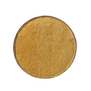 Kusový koberec Eton Exklusive žlutý kruh - 160x160 (průměr) kruh cm Vopi koberce