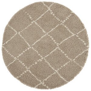 Kusový koberec Allure 104405 Beige/Cream kruh - 120x120 (průměr) kruh cm Mint Rugs - Hanse Home koberce