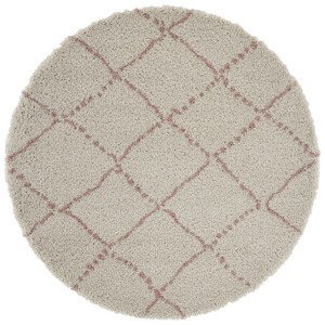 Kusový koberec Allure 102749 Cream/Rose - 120x120 (průměr) kruh cm Mint Rugs - Hanse Home koberce