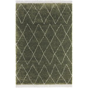 Kusový koberec Desire 104402 Olive-Green/Cream - 80x200 cm Mint Rugs - Hanse Home koberce