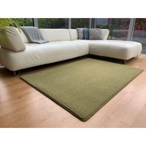 Kusový koberec Udine zelený - 80x150 cm Vopi koberce