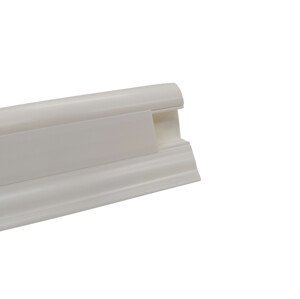 Lišta PVC obvodová SLK50 W117 Bílá - Lišta 2500x50x25 mm Döllken