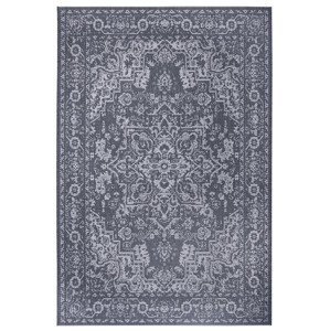 Kusový orientální koberec Mujkoberec Original Flatweave 104809 Grey/Cream – na ven i na doma - 120x170 cm Mujkoberec Original