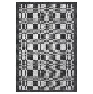 Kusový koberec Mujkoberec Original Flatweave 104822 Black/Grey – na ven i na doma - 200x290 cm Mujkoberec Original