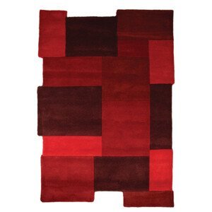Kusový koberec Abstract Collage Red - 120x180 cm Flair Rugs koberce