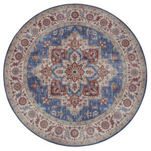 Kusový koberec Asmar 104001 Jeans/Blue kruh - 160x160 (průměr) kruh cm Nouristan - Hanse Home koberce
