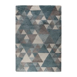 Kusový koberec Dakari Nuru Blue/Cream/Grey - 80x150 cm Flair Rugs koberce