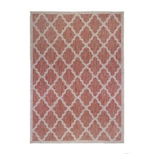 Kusový koberec Florence Alfresco Padua Red/Beige - 160x230 cm Flair Rugs koberce