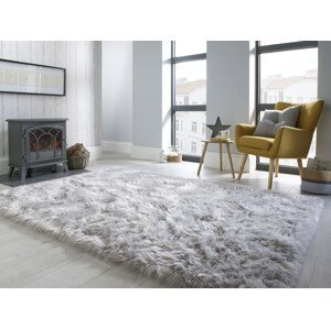 Kusový koberec Faux Fur Sheepskin Grey - 80x150 cm Flair Rugs koberce