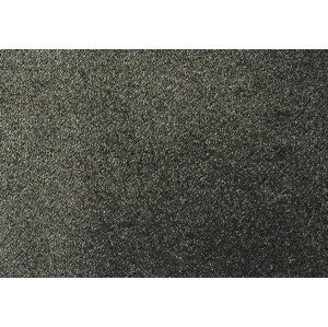 Metrážový koberec Satine 200 (KT) tm.hnědé, zátěžový - Kruh s obšitím cm Lano