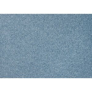 Metrážový koberec Satine 751 (KT) sv.modré, zátěžový - S obšitím cm Lano