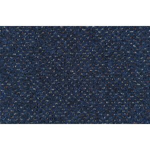 Metrážový koberec New Techno 3535 tm. modré, zátěžový - Bez obšití cm